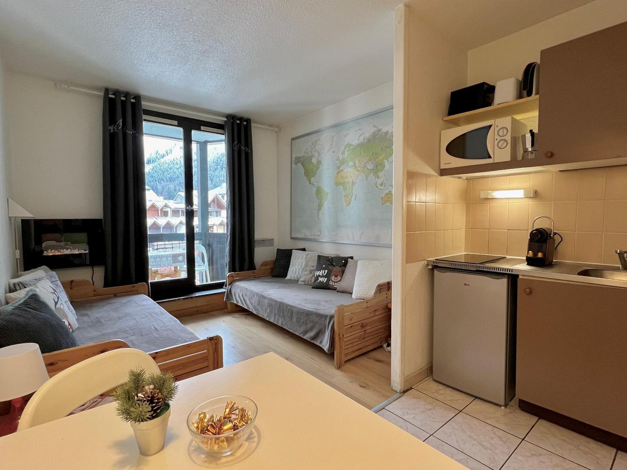 Le Balme Studio Wifi/Parking/Balcony Chamonix Exteriör bild